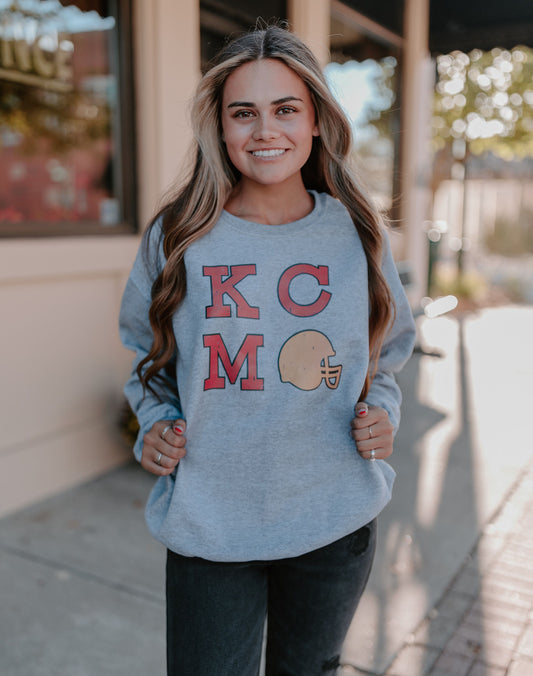 KCMO Helmet Crewneck