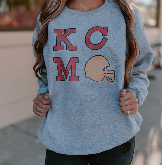 KCMO Helmet Crewneck